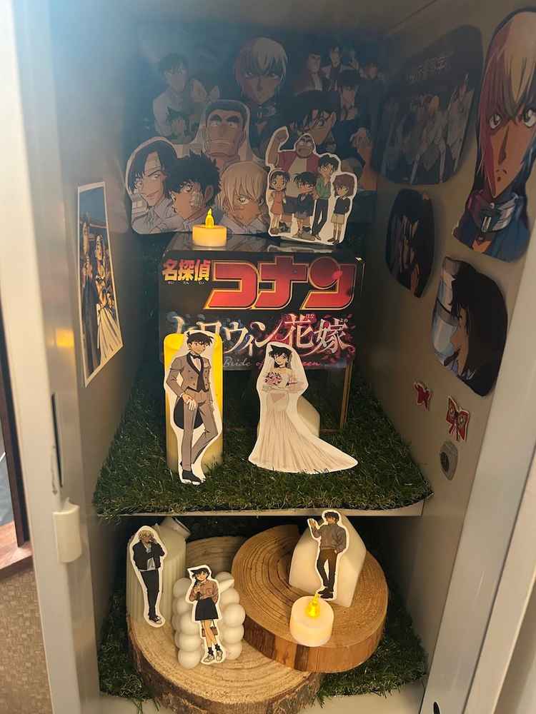 コナンが好きと言っていたので、色々準備していただきました☺とても嬉しかったです！
