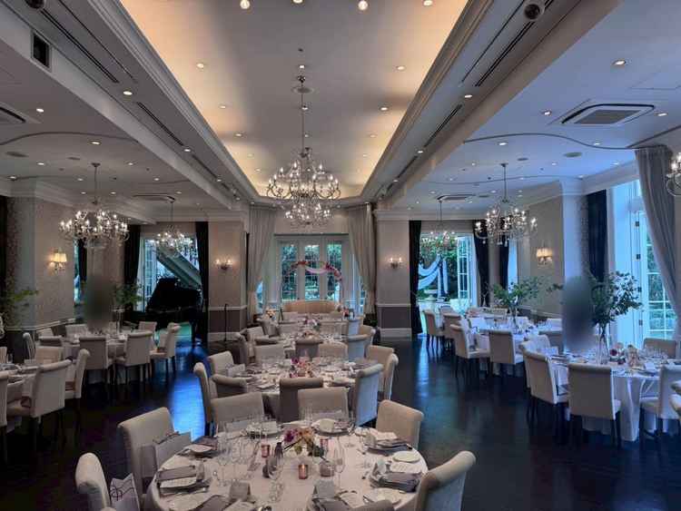 披露宴会場の写真です。