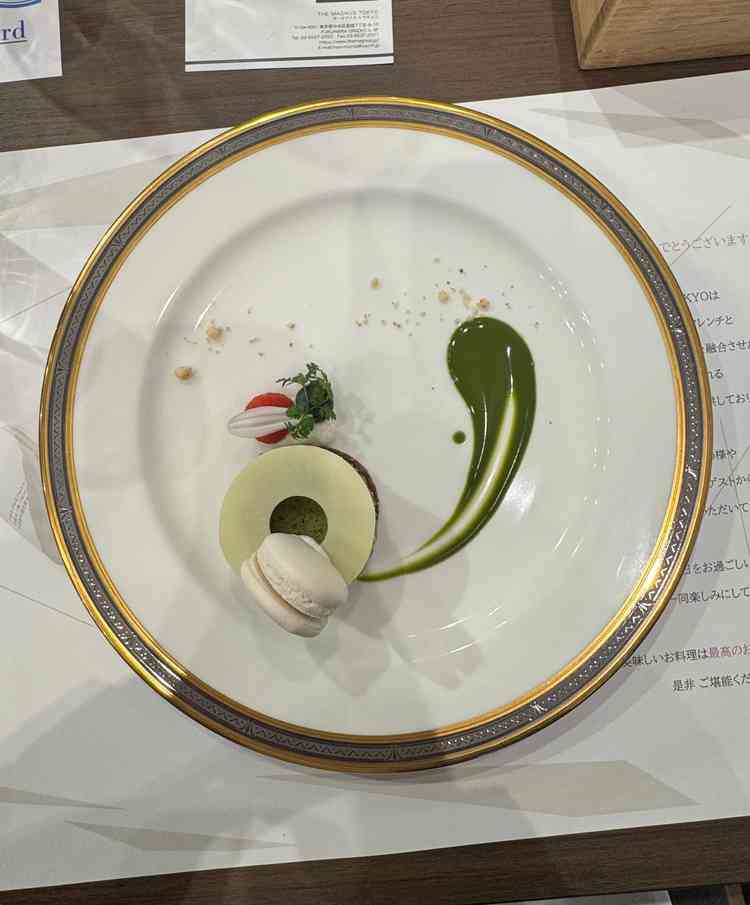 デザート。見た目も味もよかった