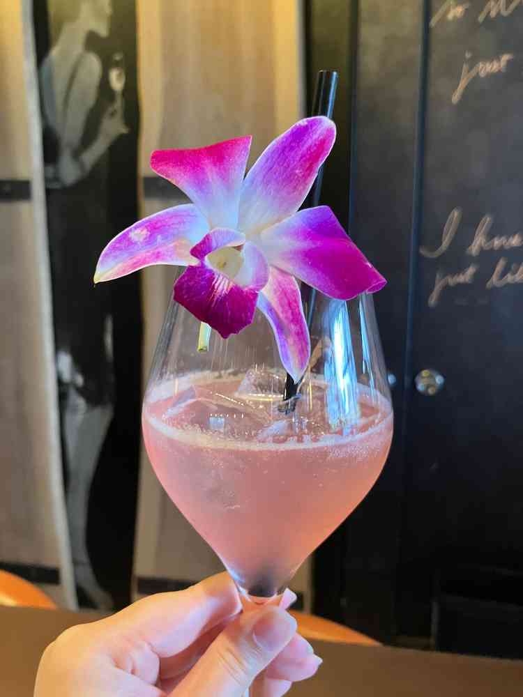 いただいたドリンクも可愛らしくて美味しかったです