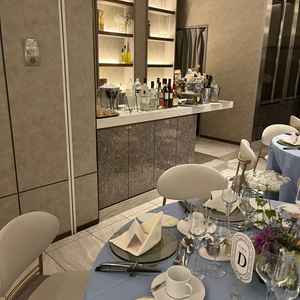 披露宴会場バーカウンター