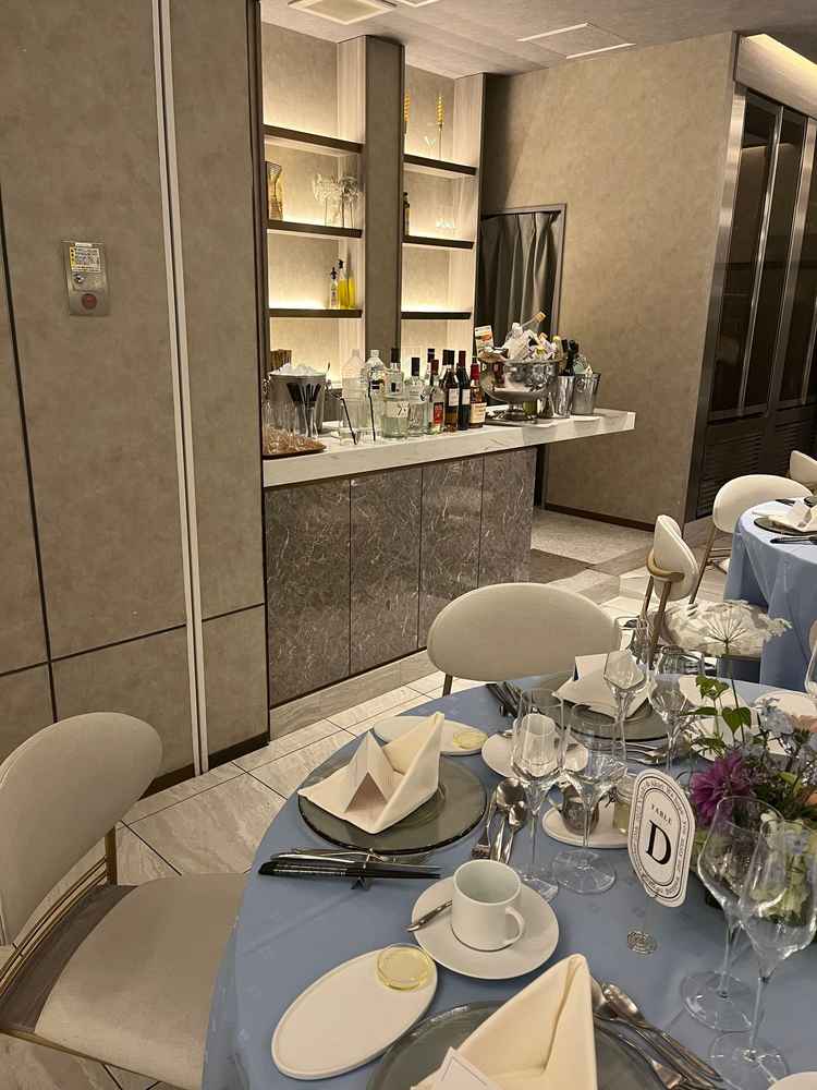 披露宴会場バーカウンター