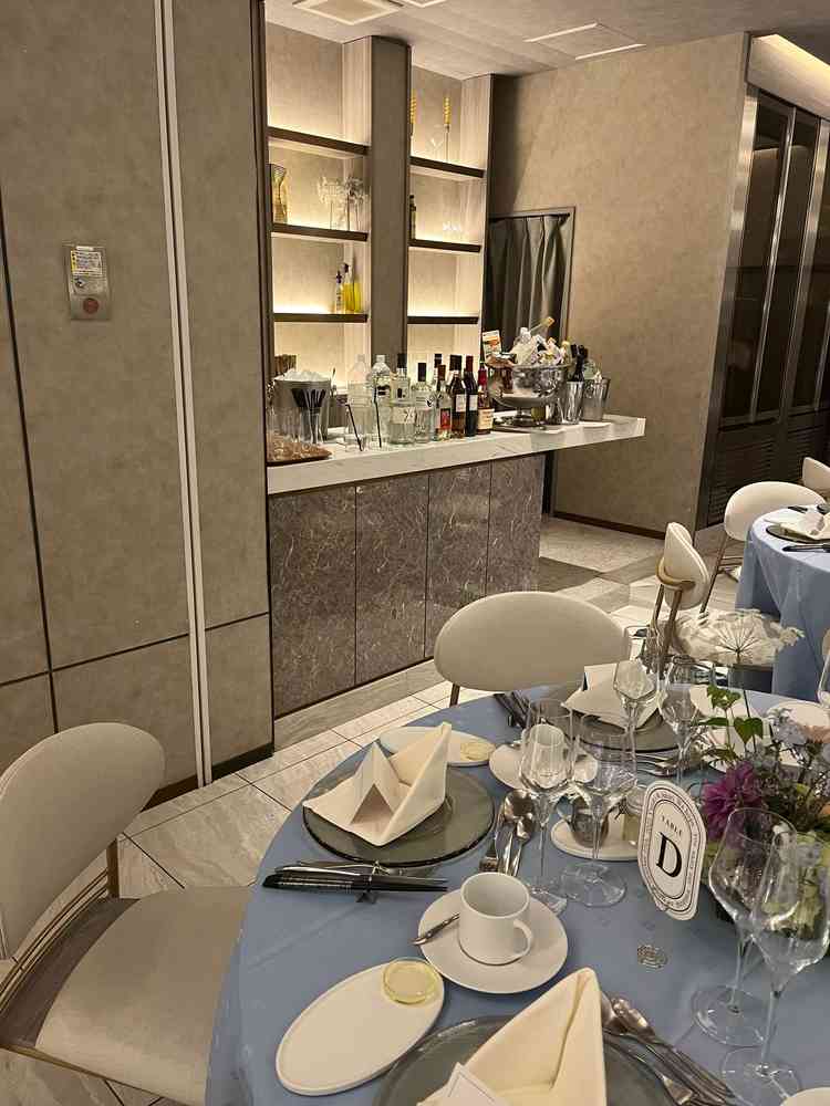 披露宴会場バーカウンター