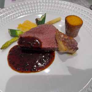 試食の和牛