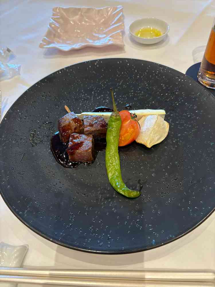 お肉も柔らかくてお野菜も普段食べない青唐辛子など食べれてよかった。