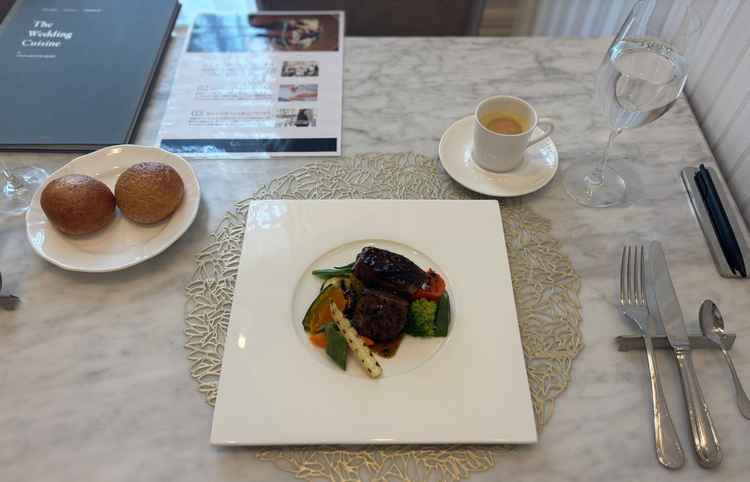 実際のメニューを試食させて頂き、とてもおいしかった。