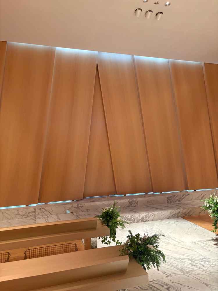 入場の前にここにムービーが流れます