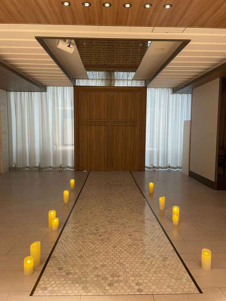 マザーズロードの写真。自分が産まれる前、お母さんの胎内を表している。