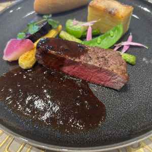 食材にこだわったフィレステーキ。