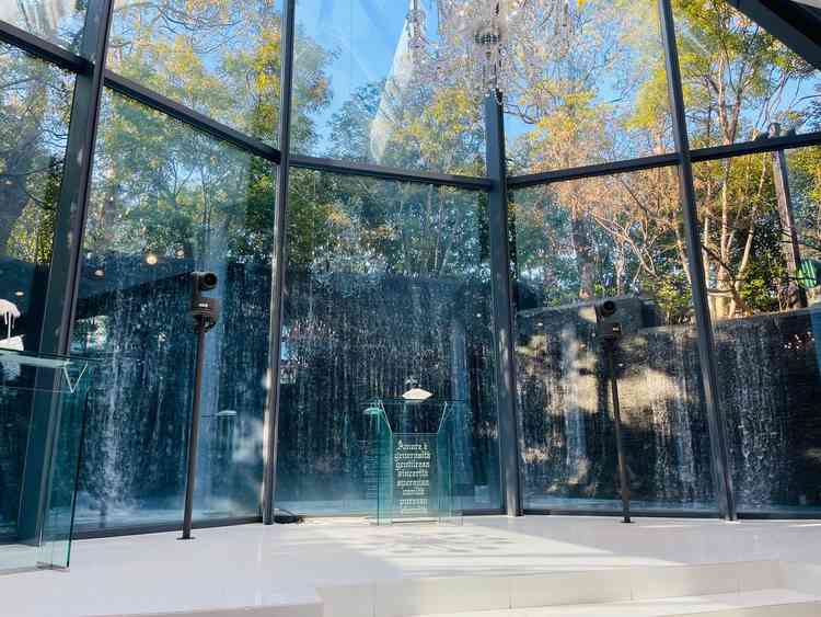 さすがに圧巻のチャペルでした。