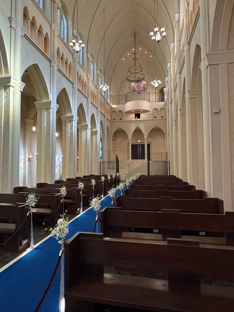 大聖堂の前から見た様子