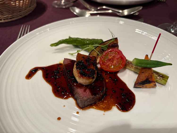 試食のメイン料理