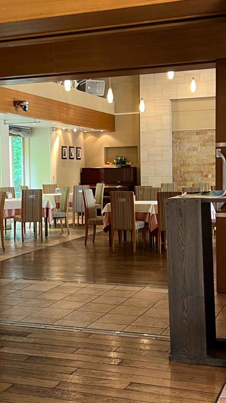 リストランテ フォレスタ・ビアンカ(試食会場)の写真です。