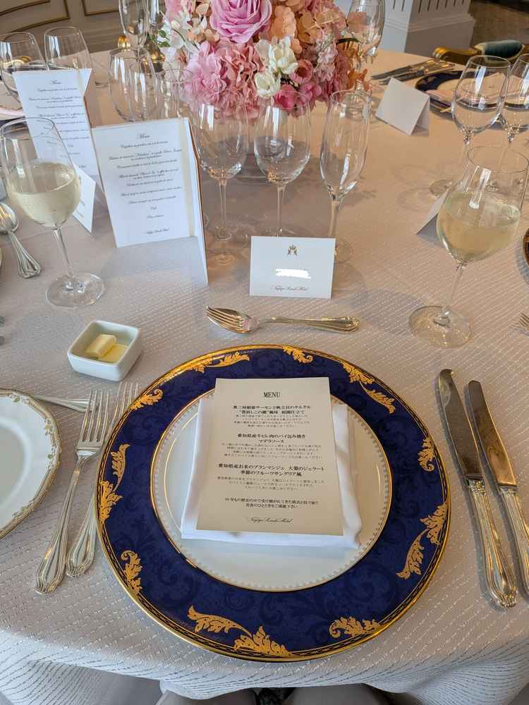 当日の試食会のメニュー