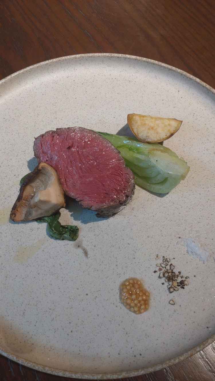 実際にフランベしているシーンも見せて頂き、盛り上がる演出だなと感じた。