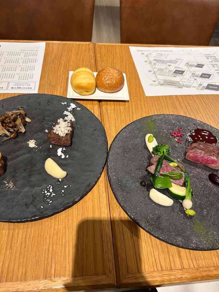 試食では、全種類のお肉料理をたべてイメージがつきました。