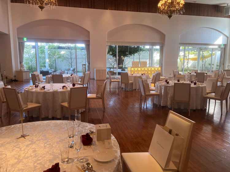 少人数から大人数の披露宴に対応している。特にその他の印象はない。