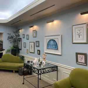 ブライダルフロアは貸切でそのフロアのエレベーター前。