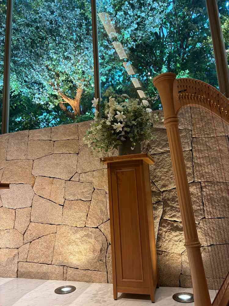 全天候型の挙式会場