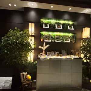 ウェルカムスペースも素敵に自由に飾れるそうです