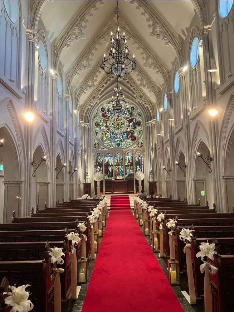 大聖堂のバージンロード