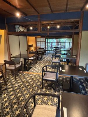 和風の披露宴会場もありました。落ちつくかんじでした。