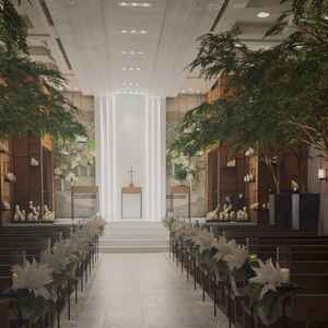 サイトに載っている写真そのままのイメージでとっても素敵なチャペルでした。