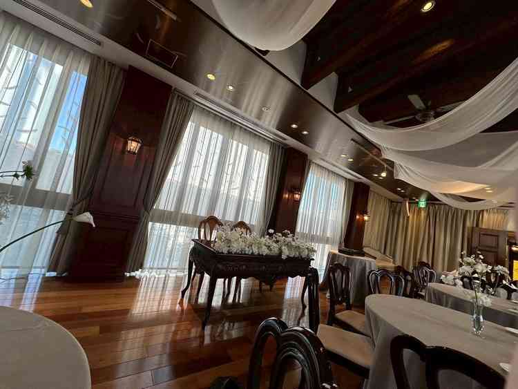 アンティークな雰囲気がとても素敵でした。