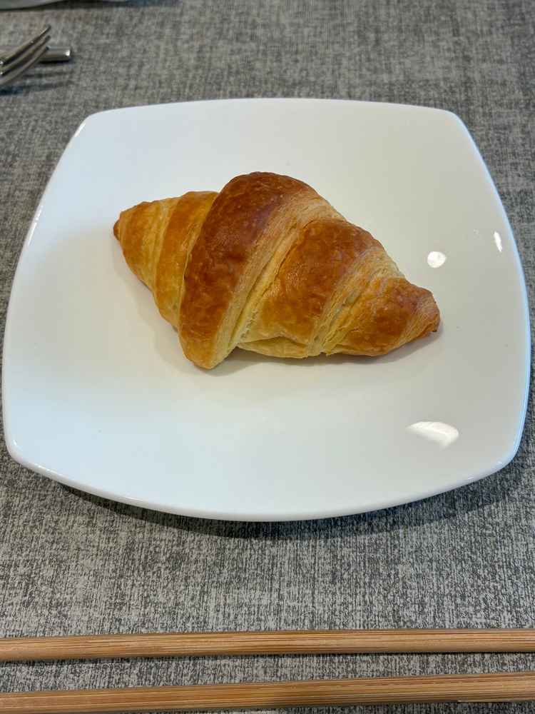 試食のクロワッサン