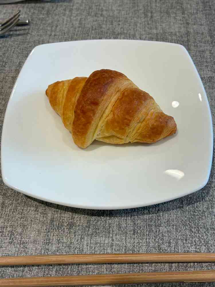 試食のクロワッサン