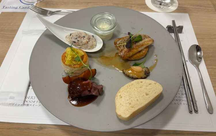 和フレンチ試食