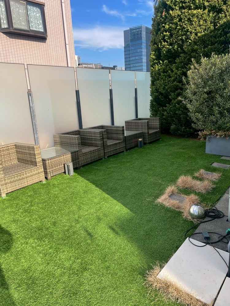 ウェルカムスペースの屋上庭園