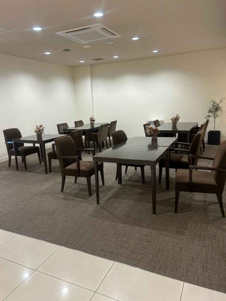 参列者の待合室があります。どこにいたら良いか悩まずに済むところがよかったです！