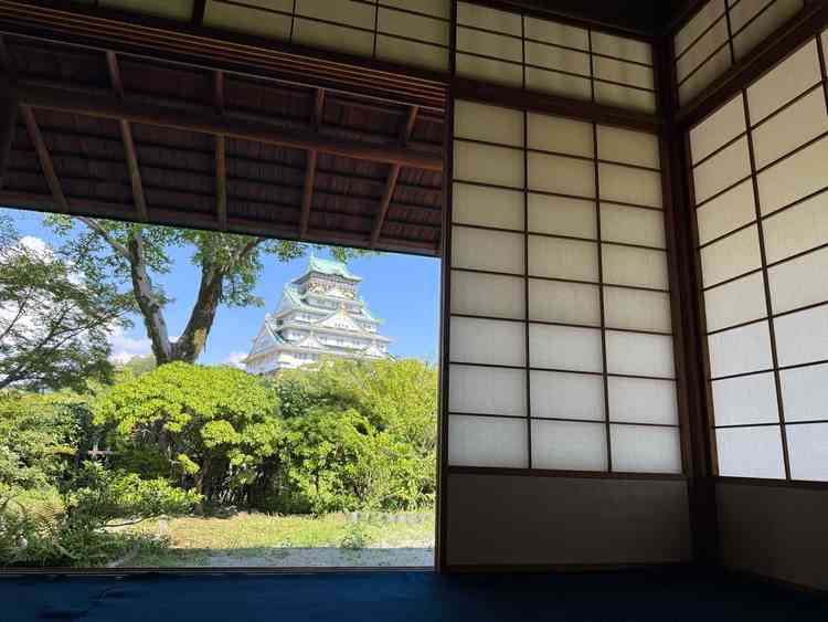 縁側から見えるの最高です