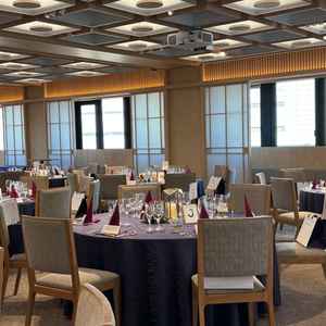 披露宴会場、素敵でした