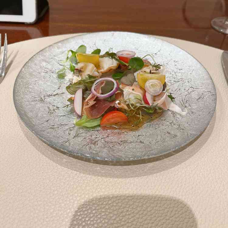 カルパッチョです。とても美味しかったです。