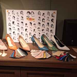オリジナルのパンプスが作れるなんて、すごく思い出になりそう