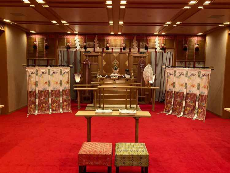 神前式を行う場所