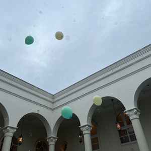 プランナーさんと話してた時に、風船を考えてると伝えたらやらせてくれました。