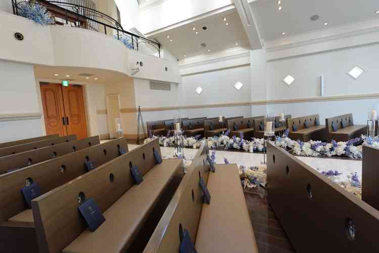 チャペルのお客さん側