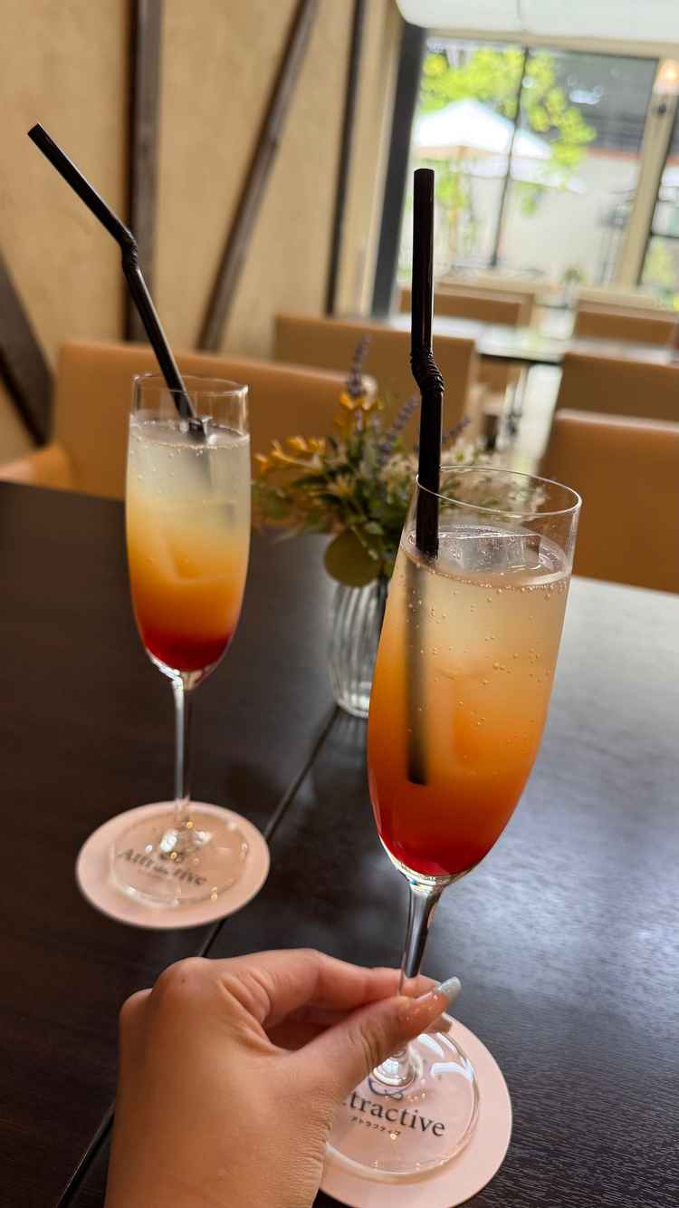 ウェルカムドリンクが美味しかった
