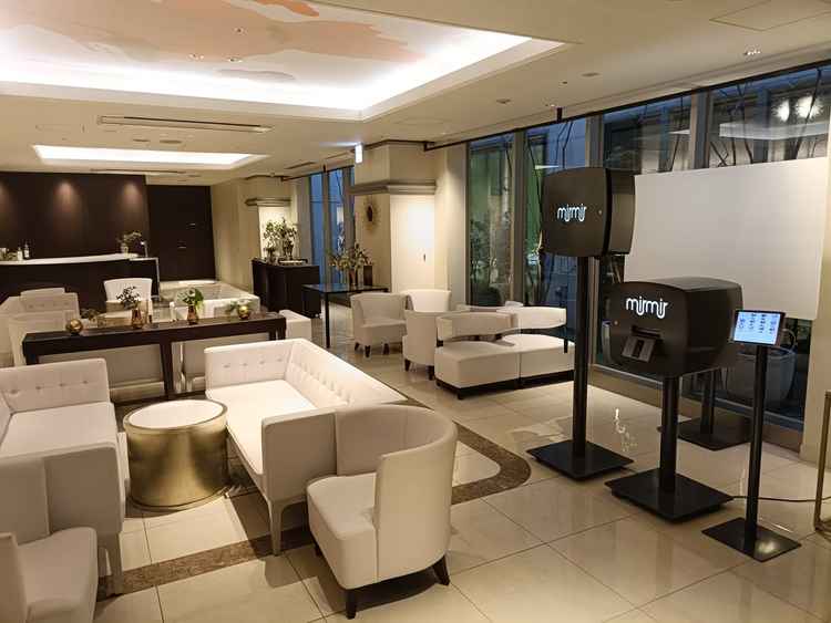 ゲスト待機場所