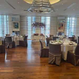 披露宴会場です。光の入り方などは良かったです。