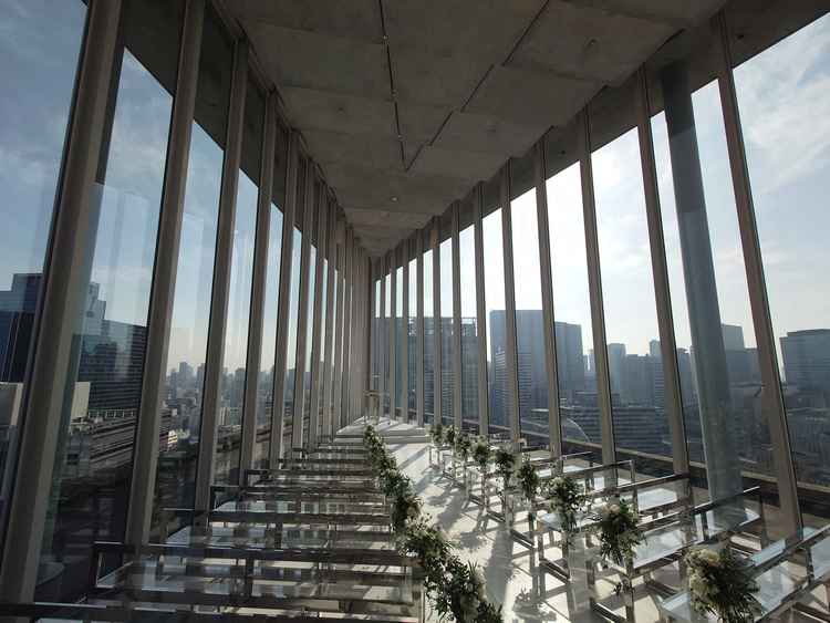 最上階にあるチャペル。