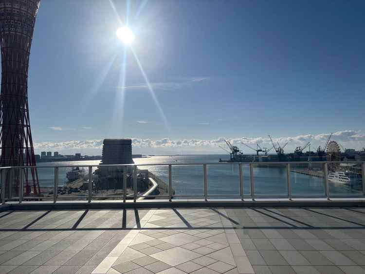 チャペルを出たあとの眺め