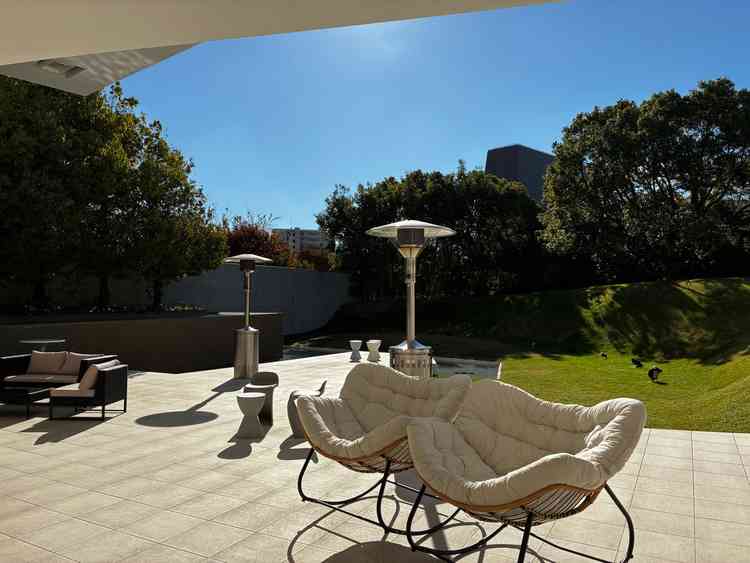 ソフィ邸のガーデン