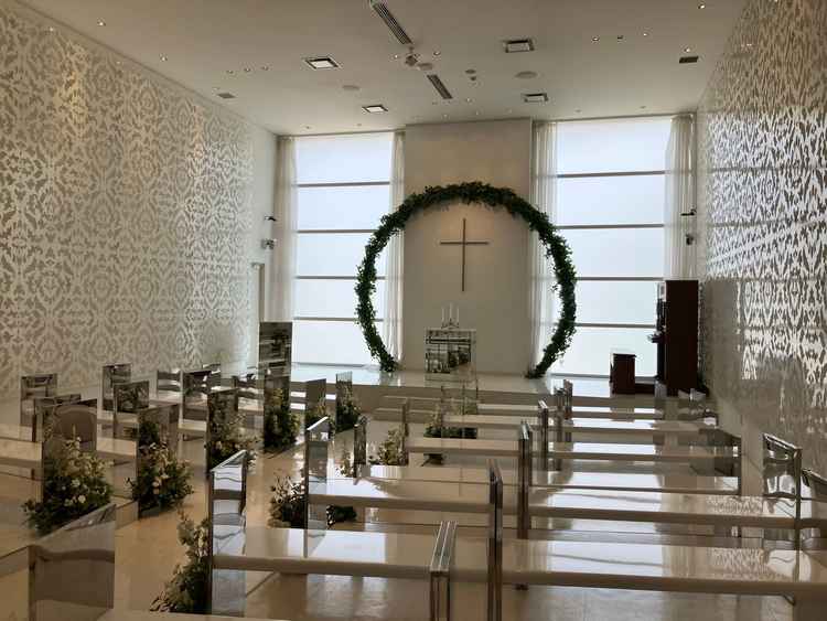 チャペルでございます。雰囲気が良かったです