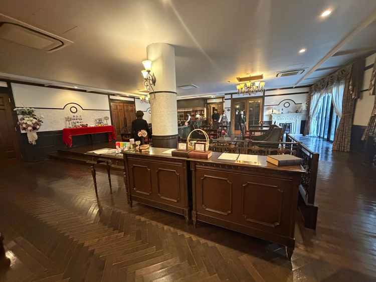 ウェルカムスペースです。自身の好きなように色んなデコレーションを持ち込んで良いとのこと。