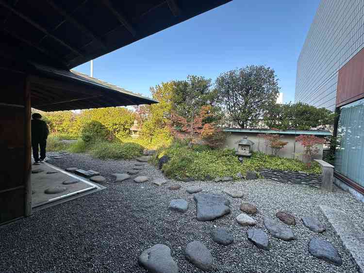 和の雰囲気もありました。こちらはお庭