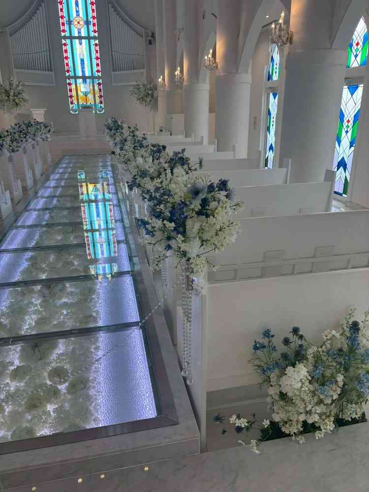 チャペルの床です。